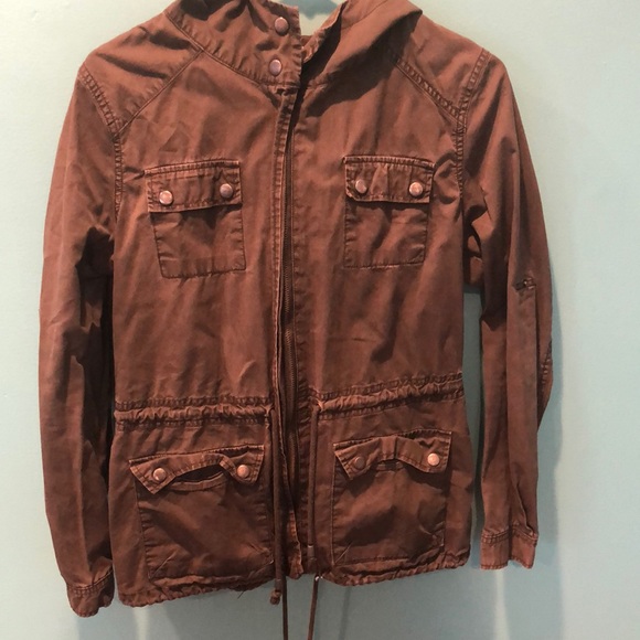 Vintage Navy Green Jean Jacket - Picture 3 of 3